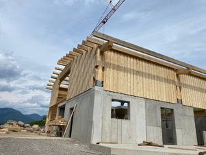 Wirtschaftsgebäude aus Holz