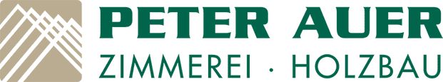 Logo - PETER AUER | Zimmerei-Holzbau GmbH & Co KG