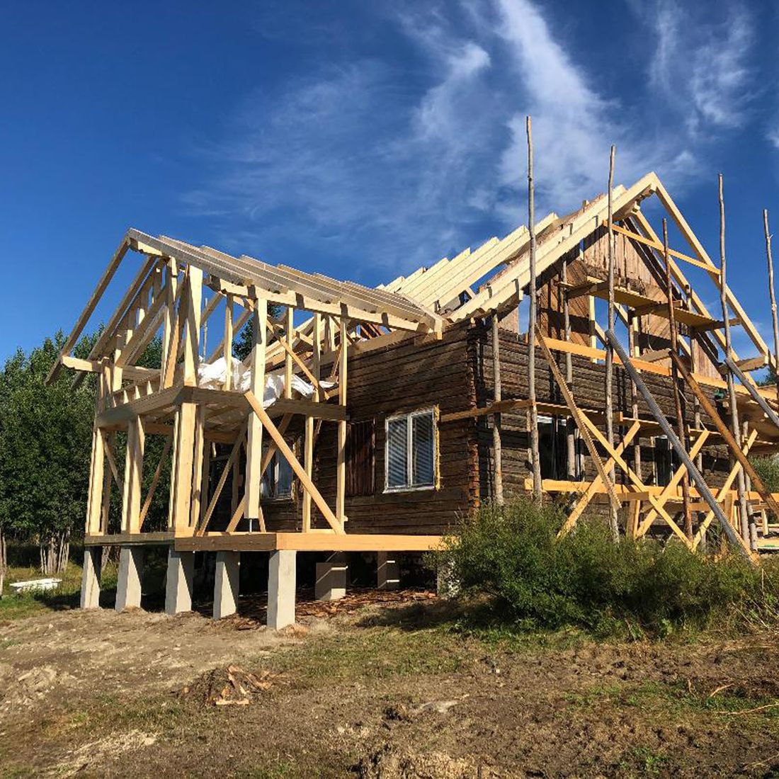 Schweden Holzbau