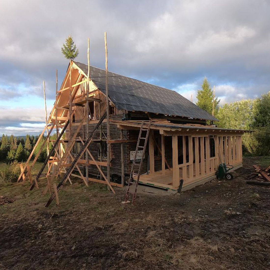 Schweden Holzbau