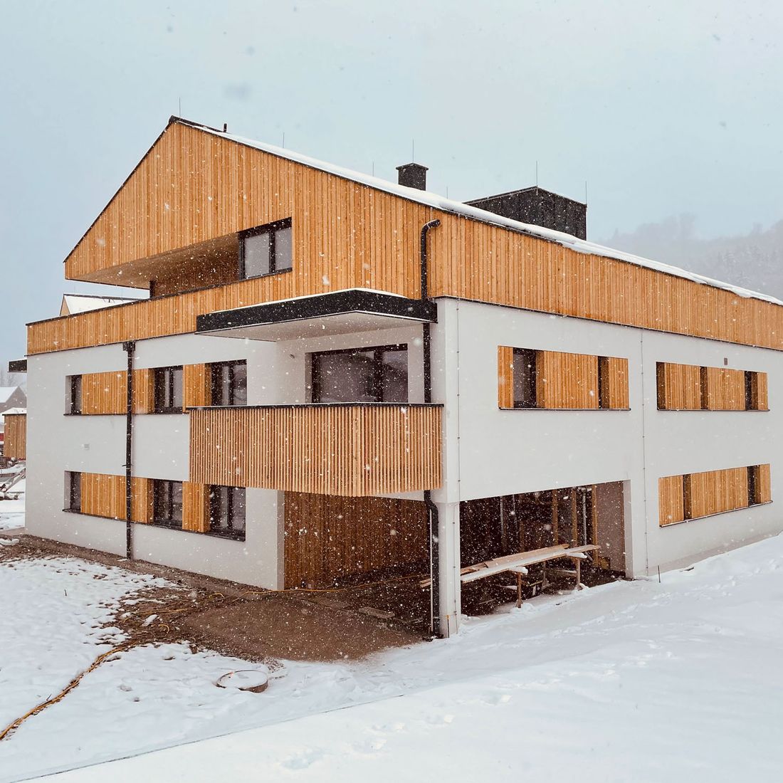 Dach | Fassade | Balkon aus Holz