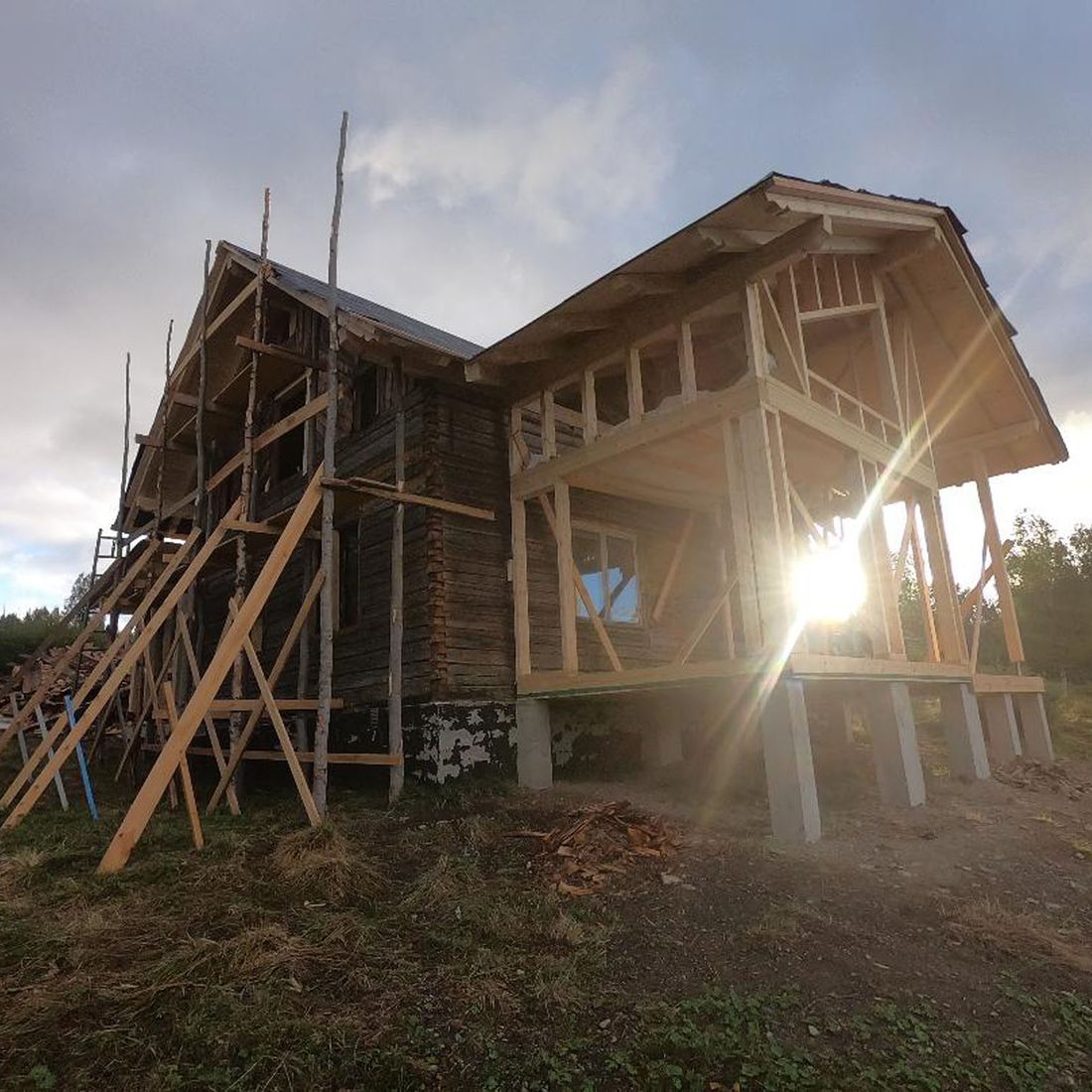 Schweden Holzbau