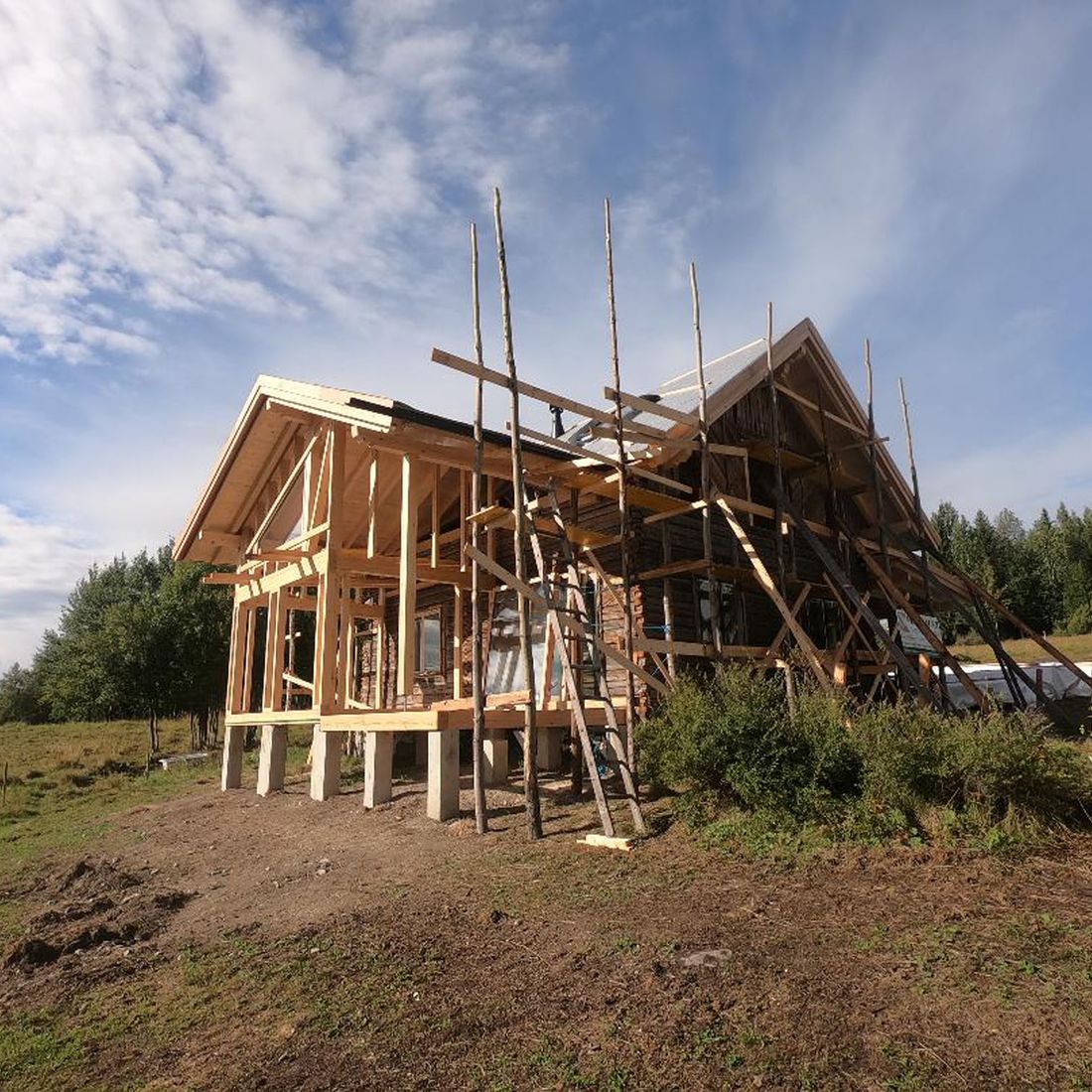 Schweden Holzbau